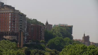 Live Cam Sestao - Bizkaia Bridge and Ría de Bilbao